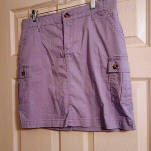 Lee Lavender, Purple, Skort, Sz 10/M, Hi Rise, New